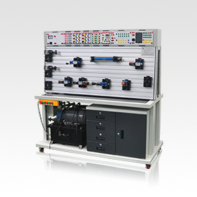 JL-SQY-02A型 双面工业液压气动实训台